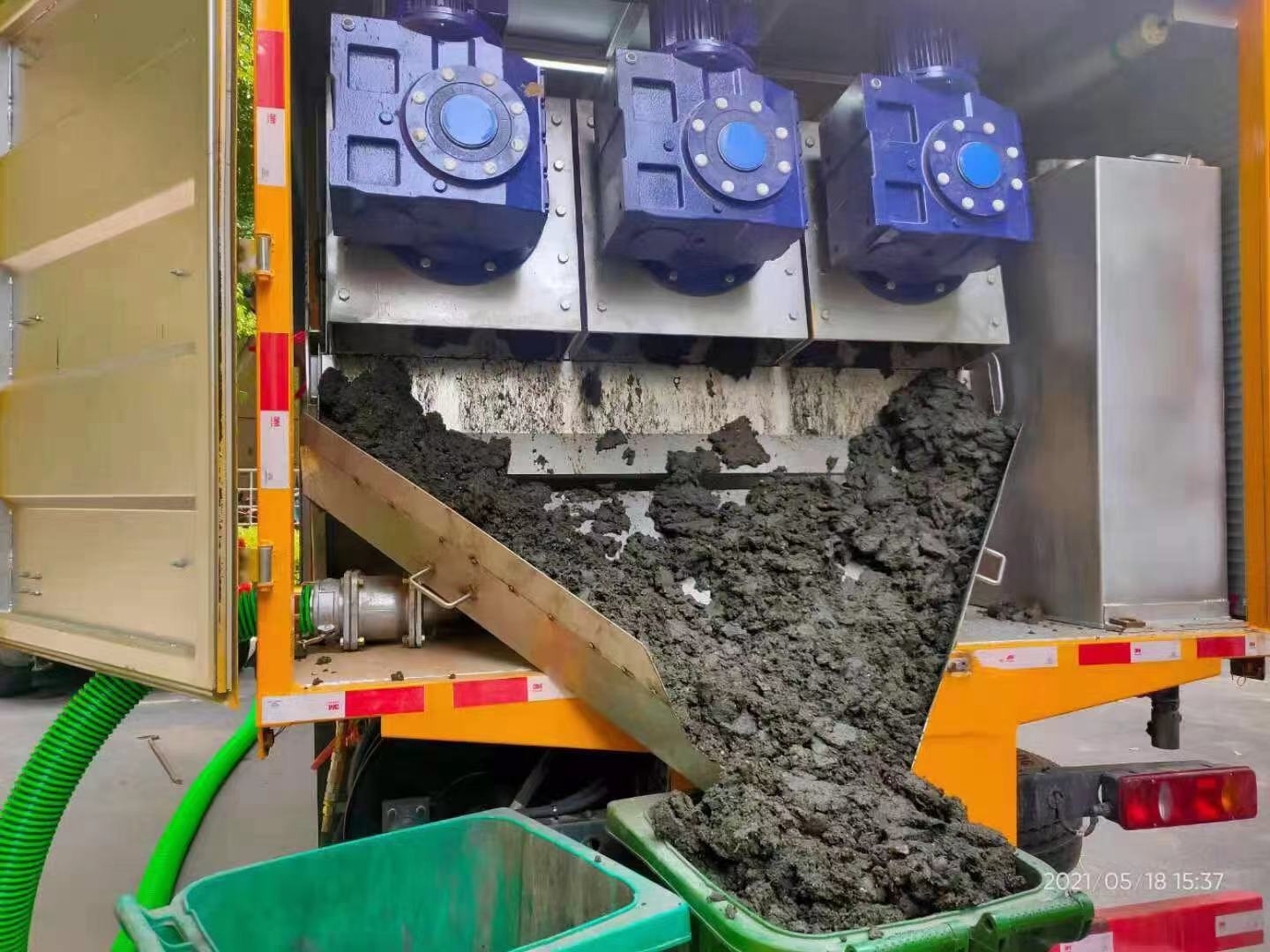 怒江化粪池清掏城市维护站-泥浆净化干湿分离处理